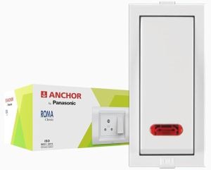 Anchor Roma Classic 1-Way Modular Switch with Indicator