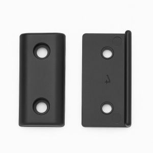 Glossy PVC NAAZ Plastic L Shape Buffer for Almirah, Shape : Square