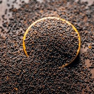 Dry Yellow Mustard Seeds