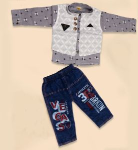 Boys Jeans & Shirt Set