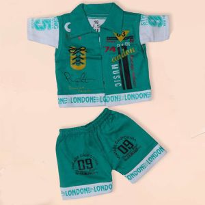 boys shorts shirt set