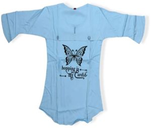 Plain & Printed Polyester Girls Full Sleeve Tops Casual Wear