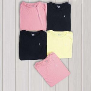 Cotton Girls Plain Tops Casual Wear, Technics : Machine Made