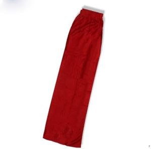 Plain Rayon Ladies Palazzo Pants, Color : Red Casual Wear