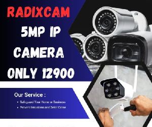 Radixcam Electric CCTV Cameras, Color : White