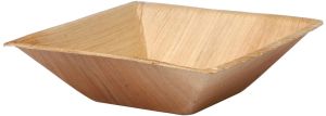 Barkwood Square Bowl, Color : Light Brown