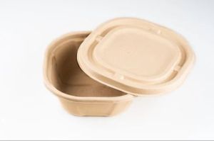 Sugarcane Bagasse Round Food Container