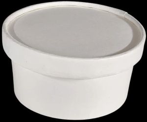 White Paper Disposable Food Container