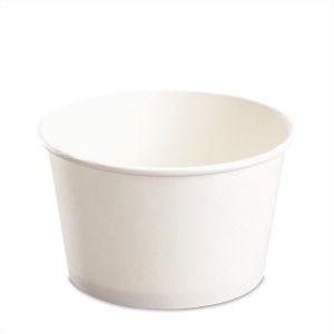 White Paper Round Disposable Bowl, Packaging Type : 25 Piece in Pack