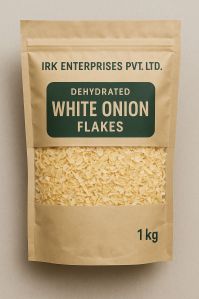 dehydrated white onion flakes