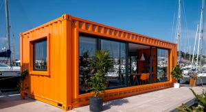 Mild Steel Portable Office Container