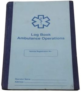 Ambulance Log Book (Small)