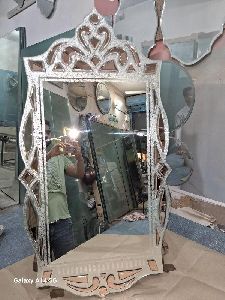 Non Polished Glass Unique Mirrors Multisizes