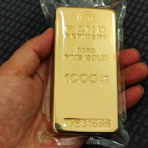 24 Carats 1000gm 9999% Fine Gold Bar, Shape : Rectangular