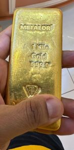 1kg 999.9% Metalor Fine Gold Bar