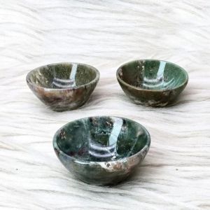 Agate Crystal Bowls