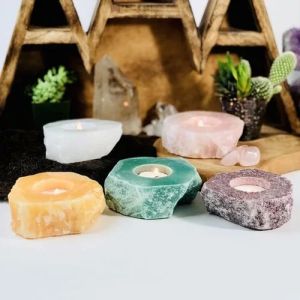 Crystal T-Light Candle Holder