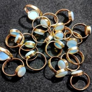 Pyrite Gemstone Ring