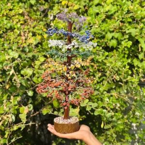 Seven Chakra Crystal Tree