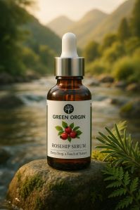 Rosehip Face Serum, Form : Liquid, Packaging Type : Glass Bottle