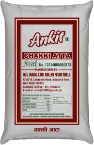 Ankit Chakki Atta 30kg, Packaging Type : Bag for Cooking