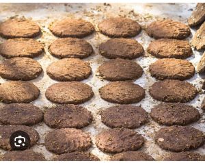 cow dung cake