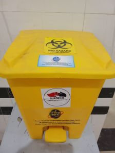 Plastic Bio Medical Waste Bins, Packaging Type : Yellow