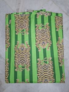 Kaya Loom Stripe Tiger Cotton Printed Fabric