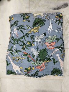 Printed Velvet Fabric