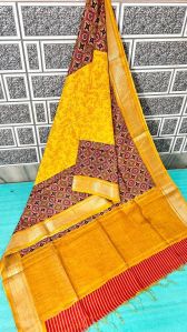 Jaipuri Print Saree
