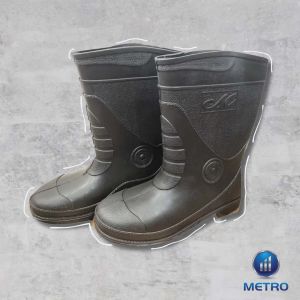 Pvc Gumboot, Packaging Type : Black for Safety Use