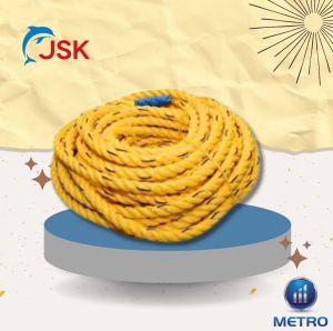 Jsk S Twist Cotton PP Rope, Color : Orange