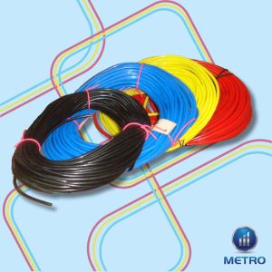 Colour PVC Cable Sleeve, Shape : Round