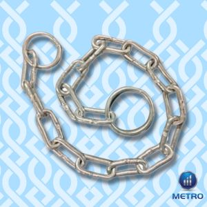 Stainless Steel Ring Chain, Color : Siiver