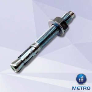 Polished Stainless Steel Wedge Anchor Fastener, Color : Silver
