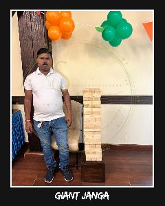 Giant Jenga Puzzle Game Rental