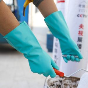 Plain Leather Gloves for Industrial