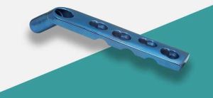 Zenium Titanium & Stainless Steel DHS Locking Plate, Color : Silver