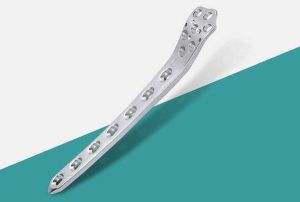 Zenium Titanium Alloy Distal Femoral Locking Plate, Color : Silver