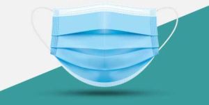 Zenium Non-Woven Non Woven Face Mask, Color : Blue