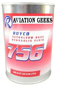 Royco 756 Hydraulic Fluid ( MIL-PRF-5606)