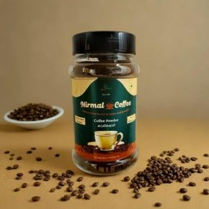 Roasted Pure Black Coffee Powder, Packaging Size : 100gm