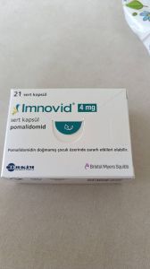 Imnovid Pomalidomide 4mg Capsule, Packaging Type : Box