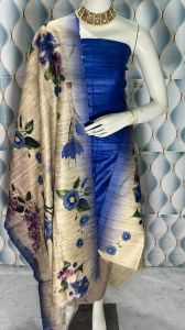 Tussar Ghicha Silk Suit