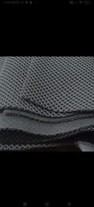 Checked Air Mesh Net Fabric Plain, Technics : Stitched