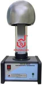 Automatic METAL Van De Graaff Generator, Brand Name : DELCOLABS
