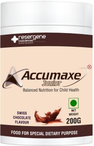 Accumaxe Junior-nutritional Supplement, Color : White, Form : Powder