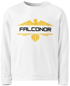 95% Recycled Polyester Falconor Hawk - Unisex Sweatshirt for Casual Wear