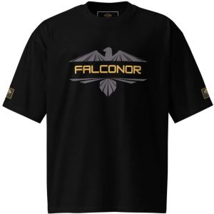 Falconor Raptor - Oversized Heavyweight T-shirt