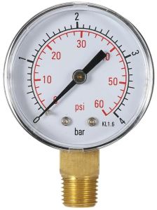 Baumer 2 Inch Digital Pressure Gauge for Process Industries